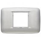 VIMAR - 20682.C13 - Round plate 2centM Bright matt silver