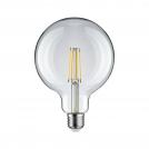 PAULMANN - LED Крушка 28960 Filament 230V LED Globe G125 ⚡ E27 ⚡ 1055lm ⚡ 9W ⚡ 4000K ✴ Прозрачен (1)