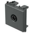 TEM - KM20AT Socket TV individual 0db 2M, color Anthracite, Modul
