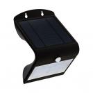 V-TAC - 3W LED Solar Wall Light 3000K+4000K Black Body SKU: 7528  VT-768  IP65