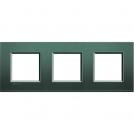 BTICINO - LNA4802M3PK Square cover plate 3х2modules - Park-metal