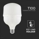 V-TAC - LED Bulb 30W Plastic T100 6500K SKU: 23571 (1)