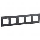 LEGRAND - Frame 5x Dark grey Niloe New NP115GR
