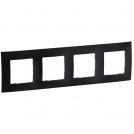 LEGRAND - Frame 4x Black Niloe New NP114BK
