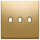 VIMAR - Plate 3Mx3 BS Vintage gold - 22675.3.82