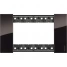 BTICINO - KA4804DG 4 modules Living Now Plate - night - material: tecno polymer