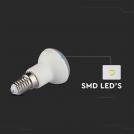 V-TAC - LED Bulb - SAMSUNG CHIP 3W E14 R39 Plastic 3000K SKU: 21210 (1)