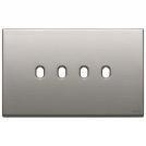VIMAR - Plate 4Mx4 Vintage brushed nickel - 22674.4.11