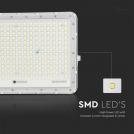 V-TAC - 30W LED Соларен Прожектор 6400K Сменяема Батерия Бяло Тяло SKU: 7847 (4)
