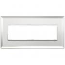 VIMAR - 21657.72 - Plate 7M crystal silver ice