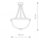 NOWODVORSKI - Ceiling luminaire BARON WHITE 5994 (1)