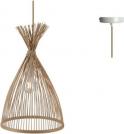 ACA LIGHTING - Пендел TF661P30BO 1ΧΕ27 BAMBOO D30XH154CM (1)