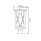 ACA LIGHTING - Фенер NISSA1PTPS (1)