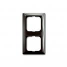 ABB - 2CKA001725A1532 Рамка двойна ABB Basic55 Сиво-бежова