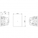 VIMAR - 1P 10AX Axial reversing switch canvas, lightable - 30012A.2C (2)