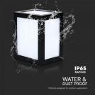 V-TAC - Фасаден аплик 12W Черно Тяло 6400К SKU: 218342 (8)