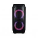 V-TAC - 35W Rechargeable Trolley Speaker One Wired Microphone RF Control RGB 2 x 6.5 inch SKU: 8981