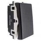 ELMARK - 27001 - ONE BUTTON ONE WAY SWITCH ANTHRACITE LECCE 