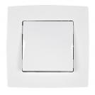 ELMARK - 190021 - ONE BUTTON TWO WAY SWITCH, WHITE METALLIC CITY 