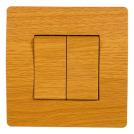 ELMARK - 38055S - TG103 2 BUTTONS 1 WAY SWITCH PEAR-TREE BASIC