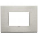 VIMAR - 22653.11 - Eikon Exe Рамка 3М италиански стандарт Brushed nickel