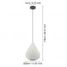EGLO - pendant light MINTING E27 25W white, black - 43932 (1)