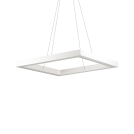 IDEAL LUX - pendant luminaire  ORACLE SP1 D60 SQUARE BIANCO 245683