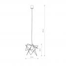 NOWODVORSKI - Пендел 7795 GSTAR BLACK • GU10 1x10W LED • IP20 (1)