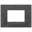 VIMAR - 22653.53 - Eikon Exe Рамка 3М италиански стандарт Black Marquina