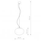 NOWODVORSKI - pendant luminaire NUAGE M I 7025 (1)