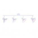 ACA LIGHTING - Wall luminaire  TNK2834SW   WALL MOUNTED 4ΧΕ14 PALOMA WHITE METAL 75X13X19CM 