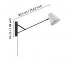 EGLO - wall luminaire FORCADET E27 1X40W - 900865 (1)