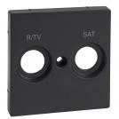 SCHNEIDER ELECTRIC - MTN299214 Лицев панел за TV+SAT антрацит System M