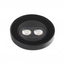 FARO - TRAS LED Black orientable recessed lamp Ref.71701 IP67