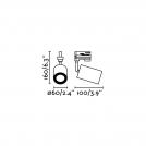 FARO - track projector STAN 43720 GU10, 8W (1)