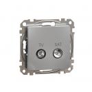 SCHNEIDER ELECTRIC - SDD113478S Sedna Design & Elements - TV/SAT Розетка 10db/3db, междинна, алуминий