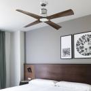 FARO - WINCHE Chrome ceiling fan with DC motor Ref.33482 (2)