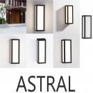NOVA LUCE - Outdoor wall light  L:8.6, W:9, H:25.8 cm.  9030632    ASTRAL ⚡ LED 10W ⚡ 373Lm ⚡ 3000K ⚡ 220-240V ⚡ IP65 ✴ Dark Anthracite