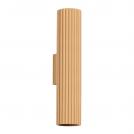 SOLLUX - Златен аплик KARBON 30 SL.1558 GU10 2х10W IP20