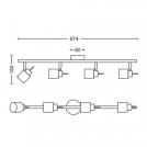 PHILIPS - Спот Meranti, GU10, четворен, бял 871951446535000 (2)