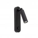 TKLighting - WALL LIGHT ENZO 1XG9 Black 8W 6621