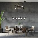 SEARCHLIGHT - Полилей TWISTER 20911-5BK G9 5x33W (3)