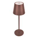ELMARK - Rechargeable Table Lamp Cooper 3W 200lm IP44 955ZARA1TL/WH