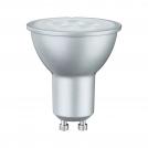 PAULMANN - 28976   Standard 230V LED reflector ⚡ GU10 ⚡ set of 1 ⚡ 425lm ⚡ 6.5W ⚡ 2700K ✴ Aluminum