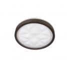 2R - LED ceiling light 8785 24W 3000/4000/6000K Ø400mm black  89112