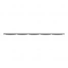 SCHNEIDER ELECTRIC - SDD370805 Sedna Elements - horizontal 5-gang frame - scrached aluminium (3)