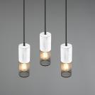TRIO - Пендел TOSH – 304330334 3xE27 · max. 40W бял / черен (1)