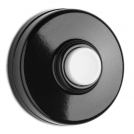 THPG - Doorbell Bakelite black with white button 24V IP20 bakelite black 100881