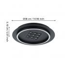 EGLO - ceiling light BALAZOTE Ø:380mm 20.5W 2300lm CCT - 901191 (2)