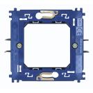 BTICINO - LN4702G Support for round and square cover plates - fixing with clips - 2 modules 